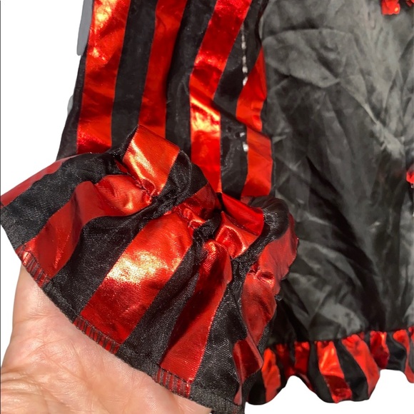 Spirit Halloween | Children’s Killer Clown Costume Top Back & Red Medium 10-12 - Picture 4 of 6